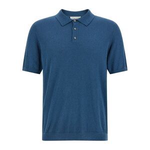 Roberto Collina Men Spongy Effect Polo Shirt